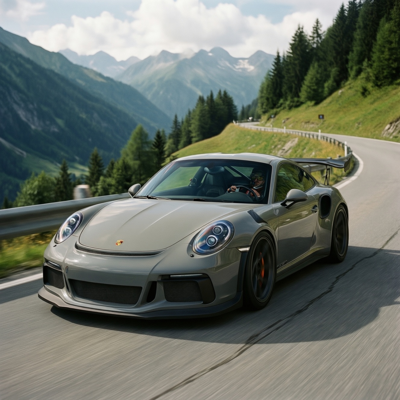 Porsche 911 Gt3 bergsport: лимитированное купе с механикой для альпийских серпантинов