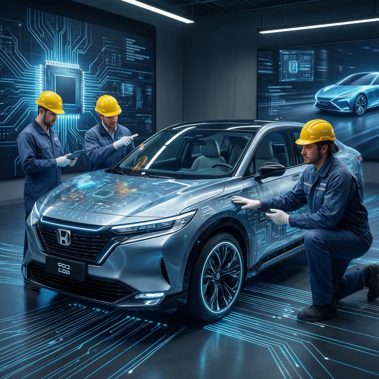 Honda и nissan создадут электронику и ПО для автомобилей нового поколения к 2029 году