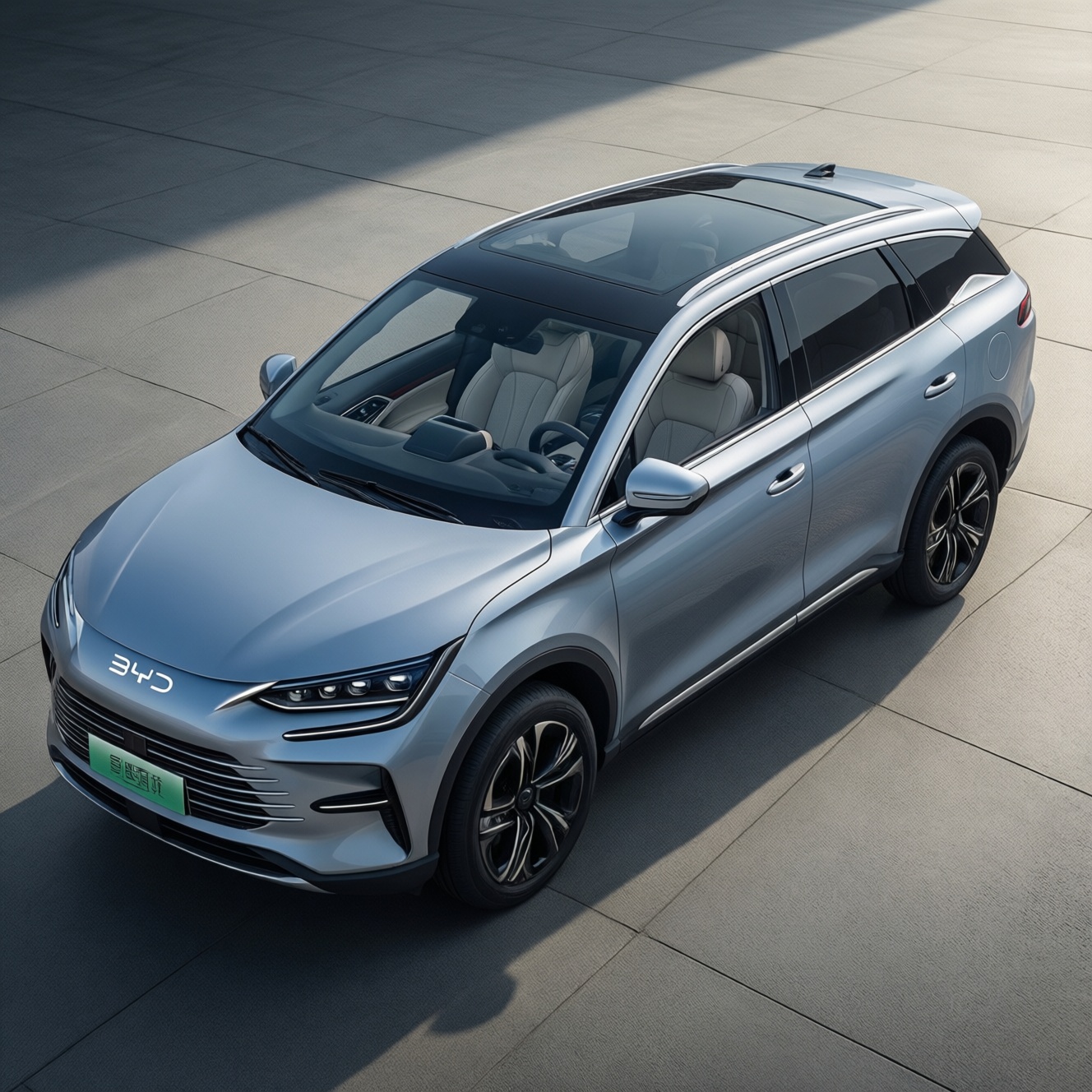 Denza N8: электрический кроссовер с дизайном и салоном в стиле Byd tang