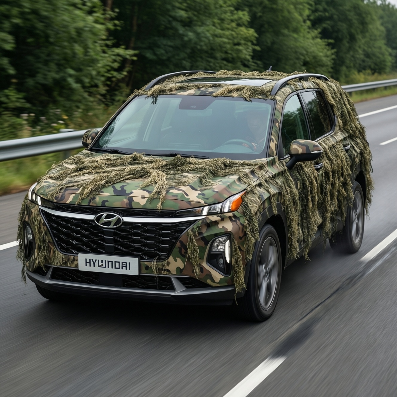 Hyundai santa fe 2027: рестайлинг кроссовера показали на шпионских фото